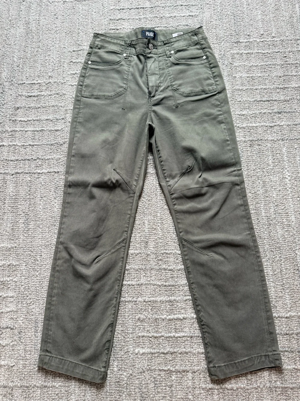 PAIGE women’s Olive Utility Pants